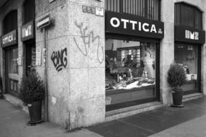 Ottica Dmz Milano Vetrina