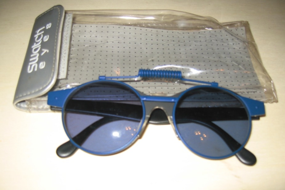 Lunettes swatch vintage blue