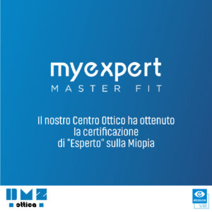 certificazione "Esperto Miopia" Myexpert