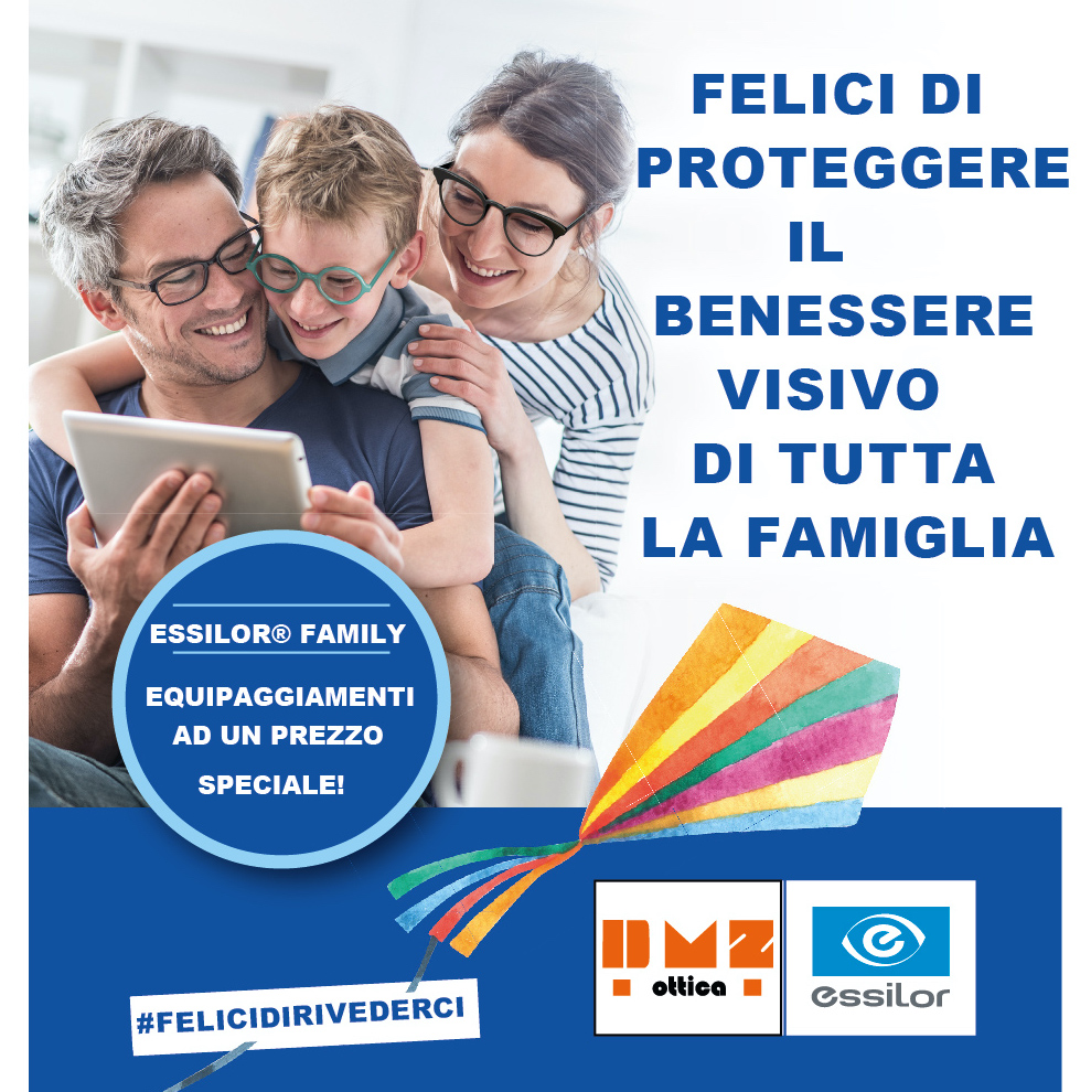 Family Card: promozioni ed offerte occhiali per la famiglia…anche nel 2021