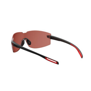Occhiali sportivi Evileye modello e014 nero e rosso
