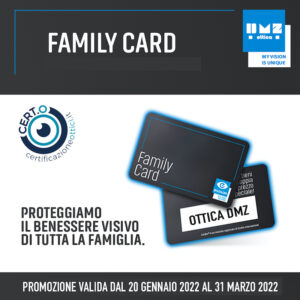 family card otticadmz